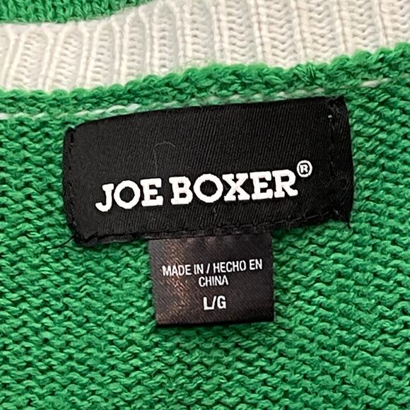 Joe Boxer TIS THE SEASON TO BE SLEEPY Sloth Ugly Christmas Sweater Size L - Picture 4 of 5